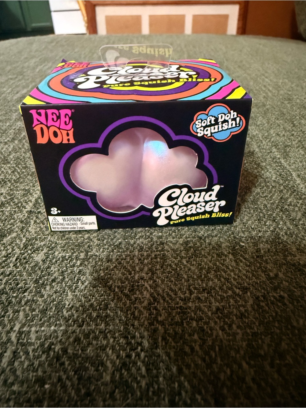 NeeDoh Cloud Pleaser Soft Doh Squish - Pink Cloud